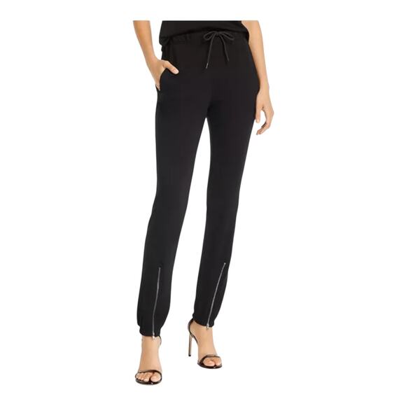 Cotton Citizen Pants - Cotton Citizen Milan zip hem jogger pants black size Small S